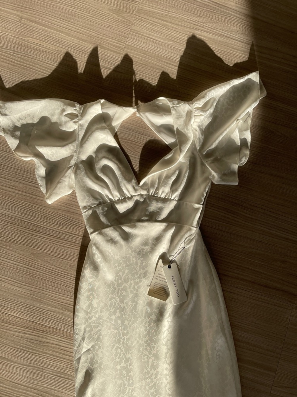 Jenny Yoo Audrina Dress White Bridal Formal